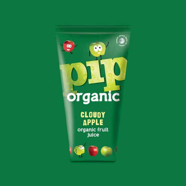 Pip Organic Cloudy Apple Fruit Juice 180g x 4 (Pack of 4)