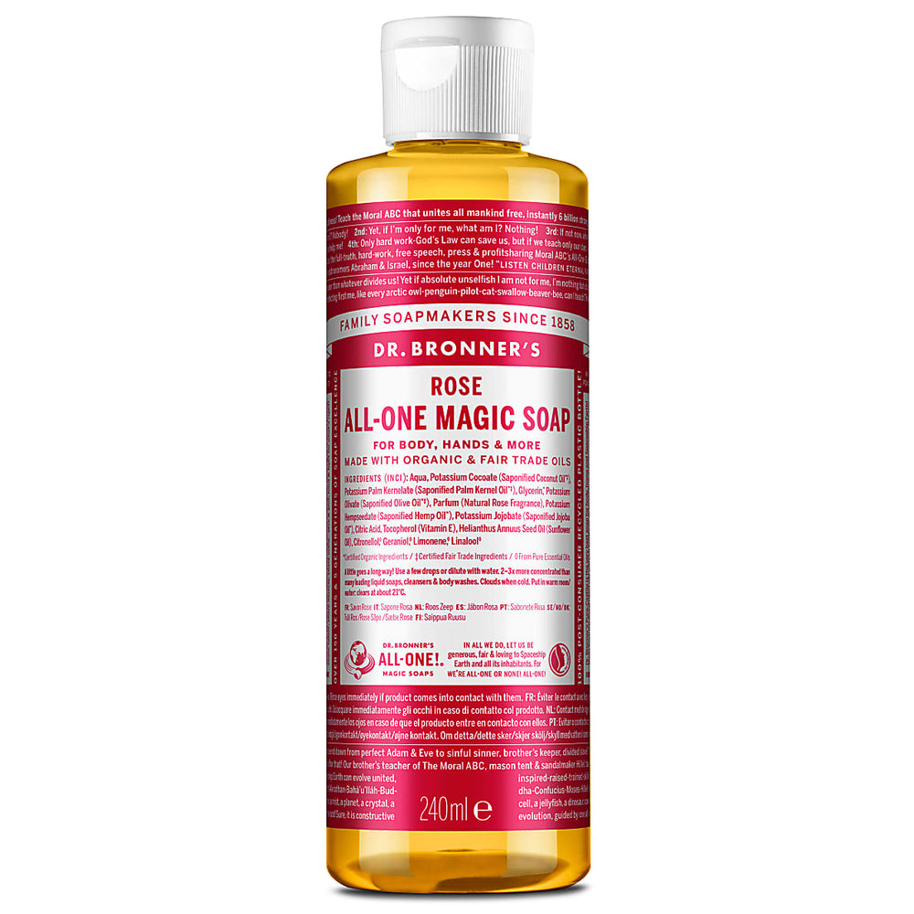 Dr. Bronner's All-One Rose Magic Soap 240g