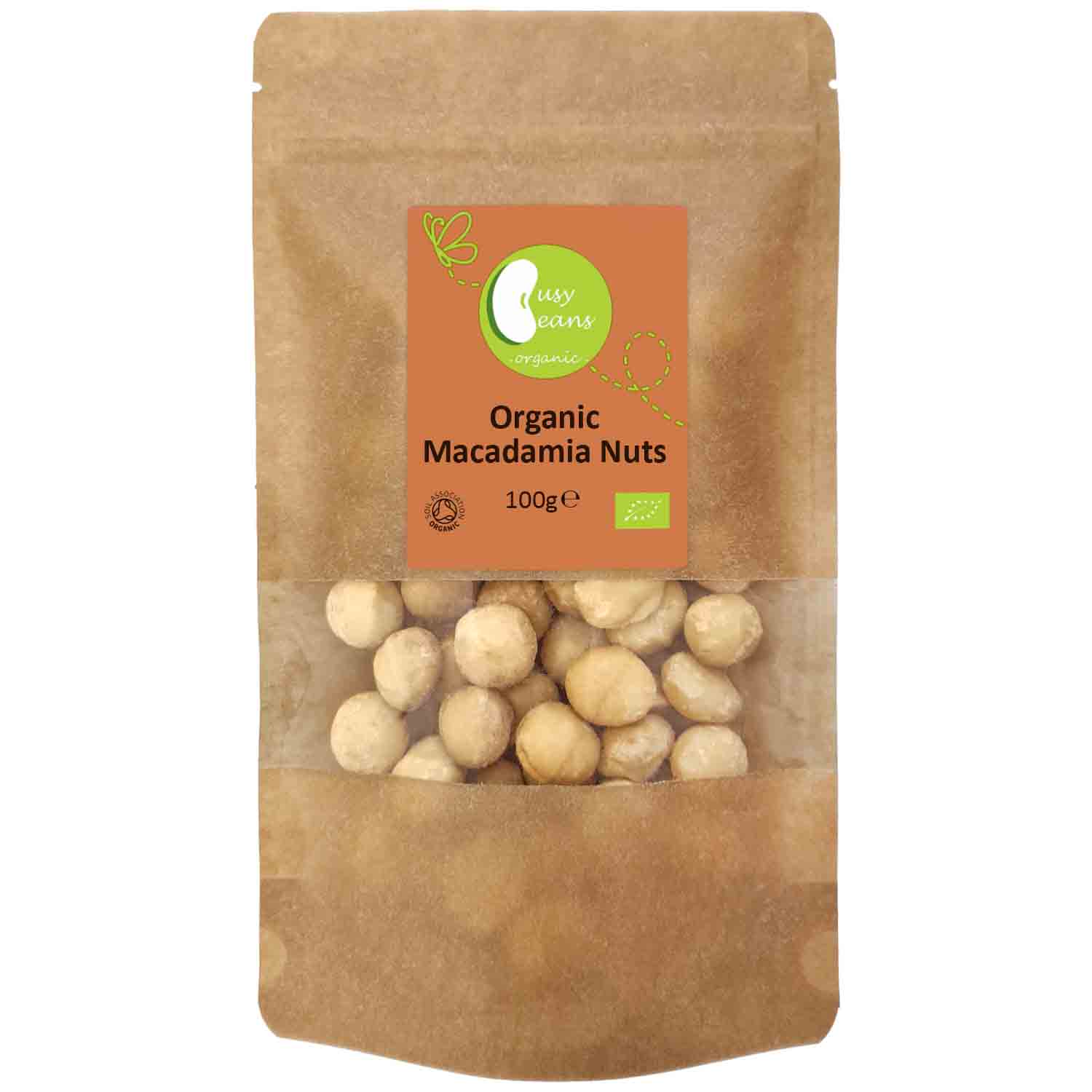 Organic Macadamia Nuts Busy Beans Organic