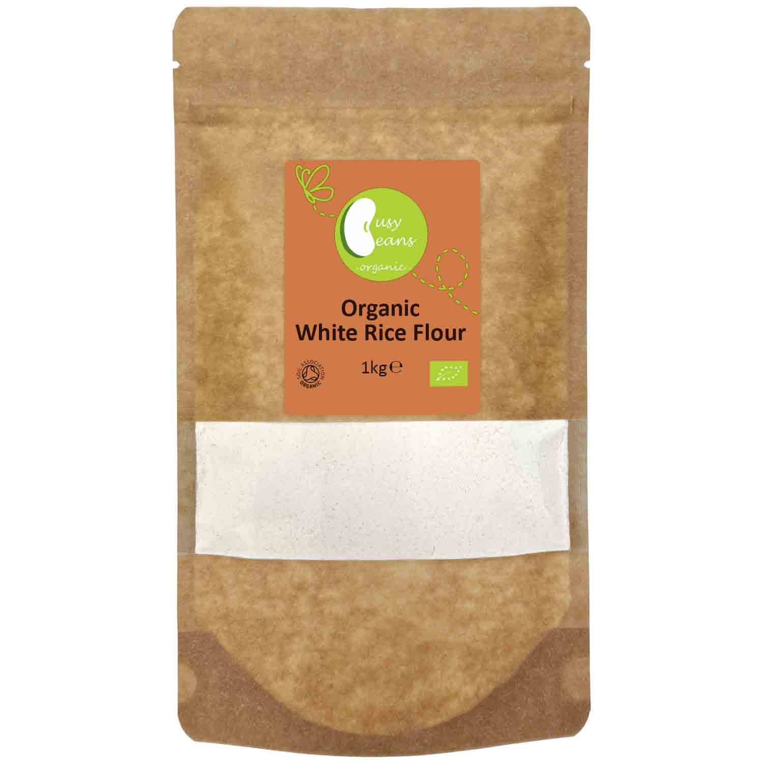 Organic White Rice Flour – Busy Beans Organic