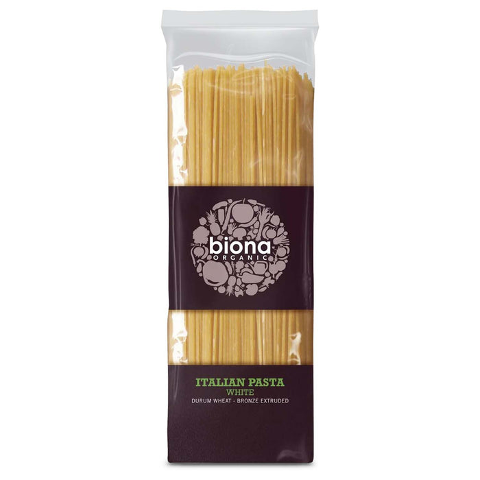 Biona Weiße Bio-Spaghetti-Nudeln 500g