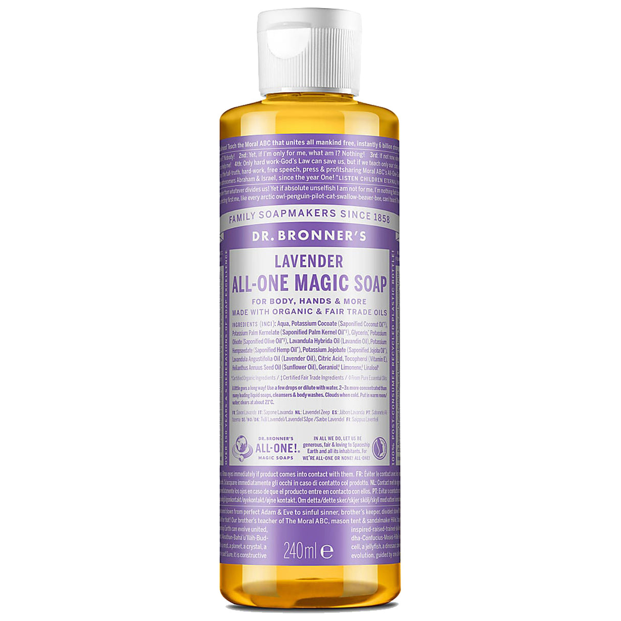 Dr. Bronner's All-One Lavender Magic Soap 240g