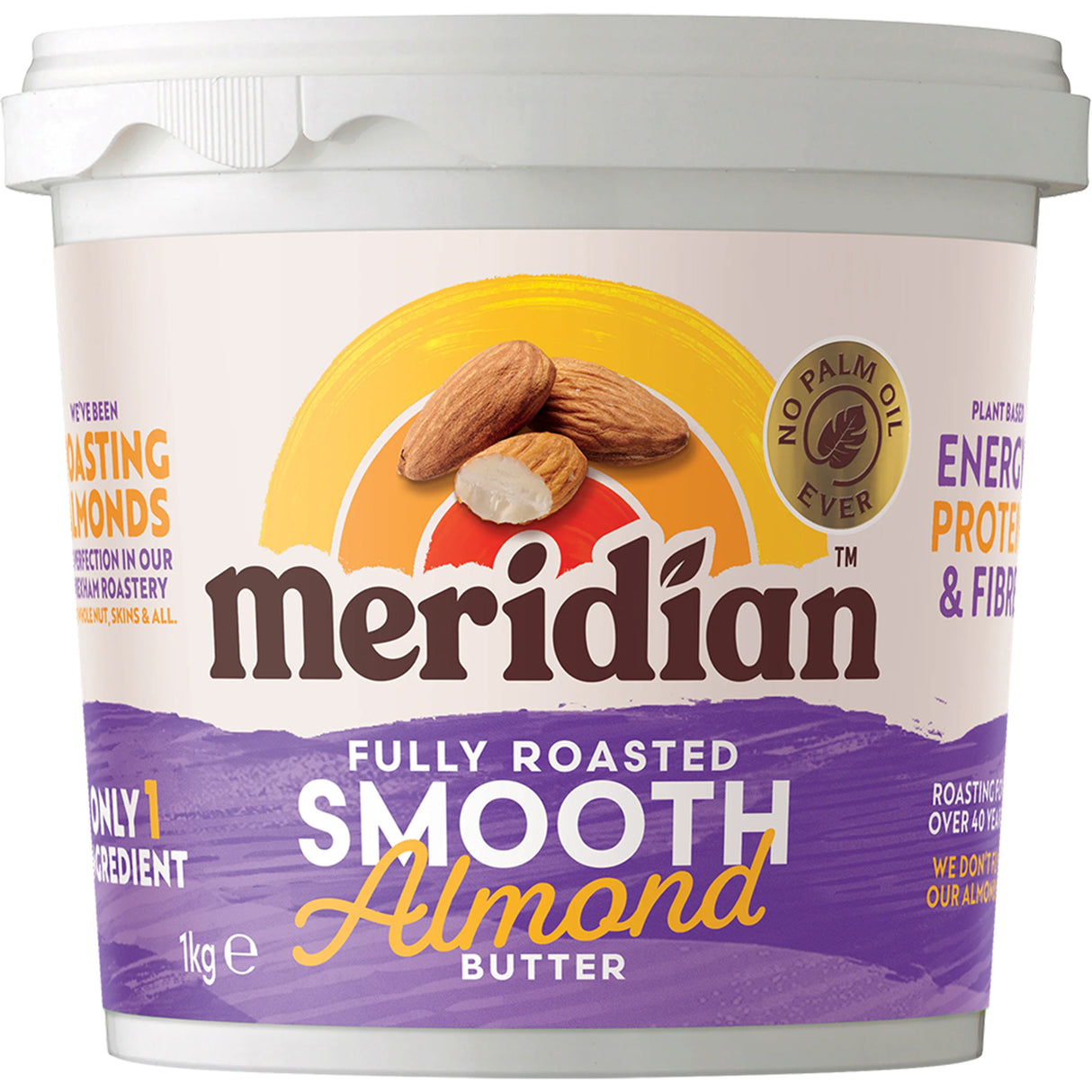 Meridian Smooth Almond Butter 1kg