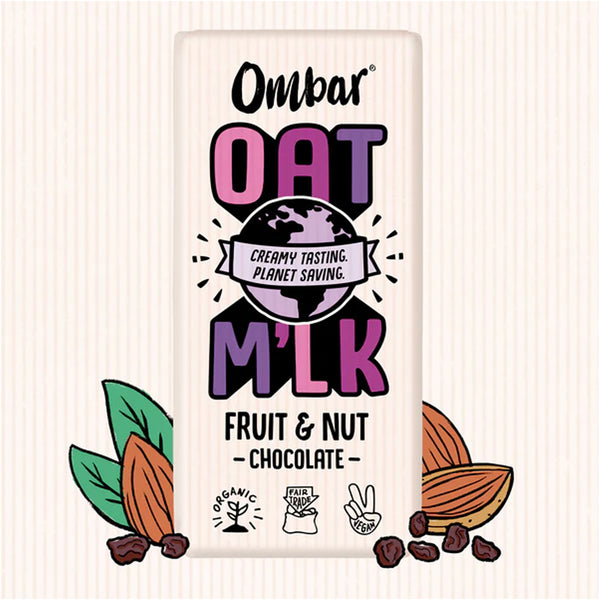 Ombar Organic Oat M'lk Fruit & Nut Chocolate 70g