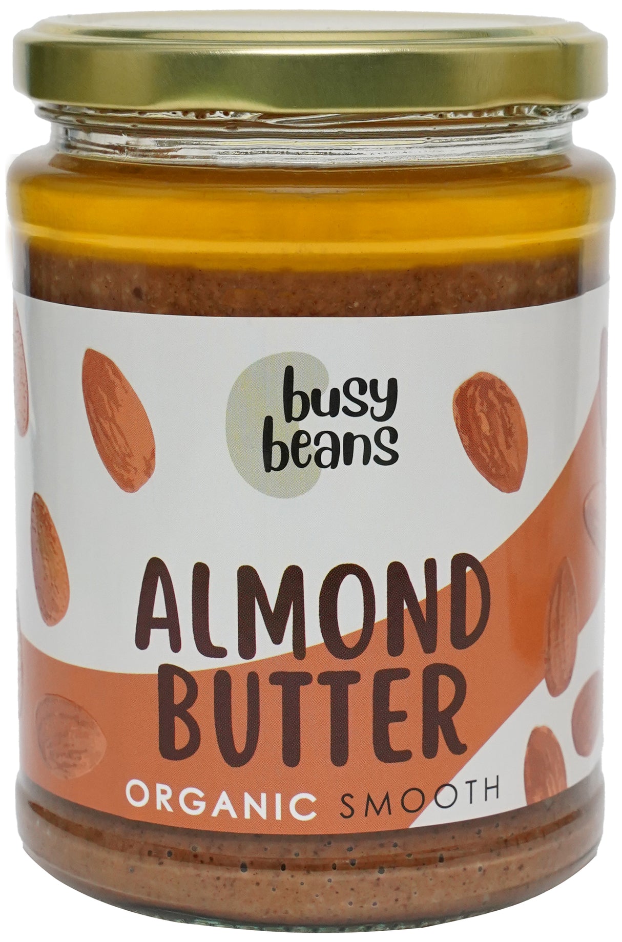 Organic Toasted Smooth Almond Butter 500g