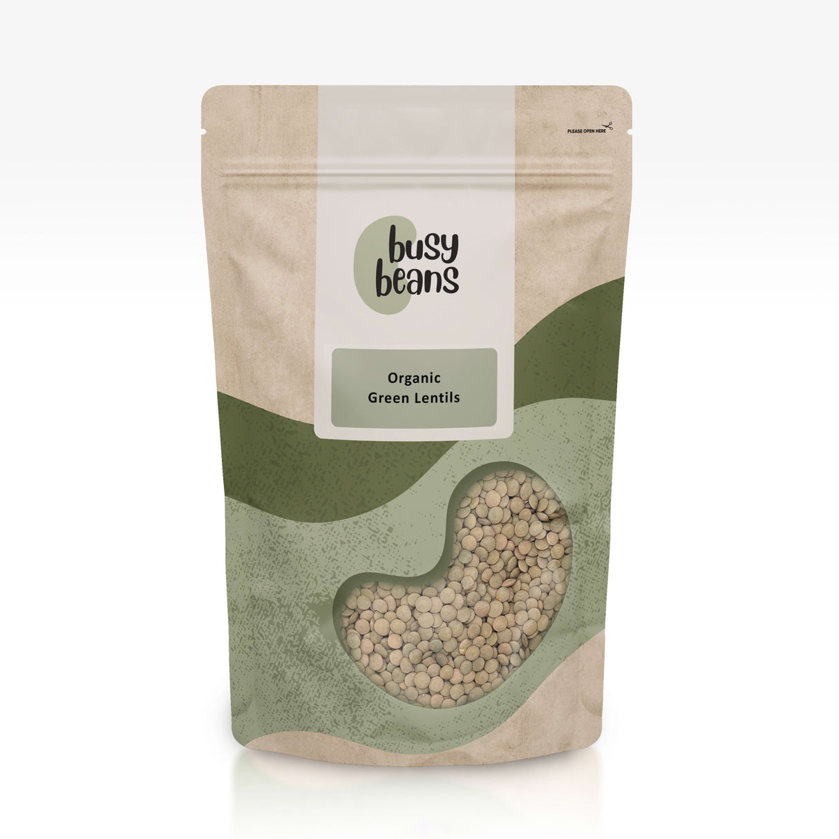 Organic Green Lentils