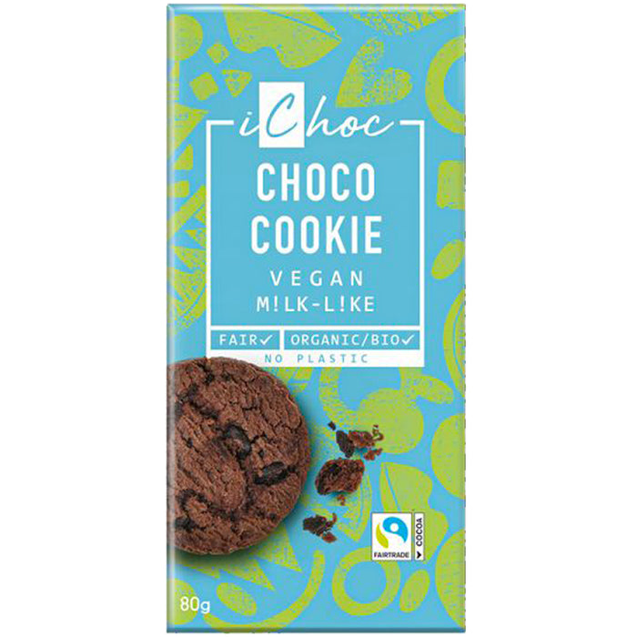 iChoc Organic Choko Cookies 80g