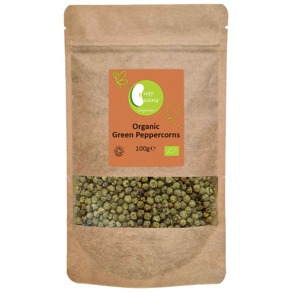 Organic Green Peppercorns