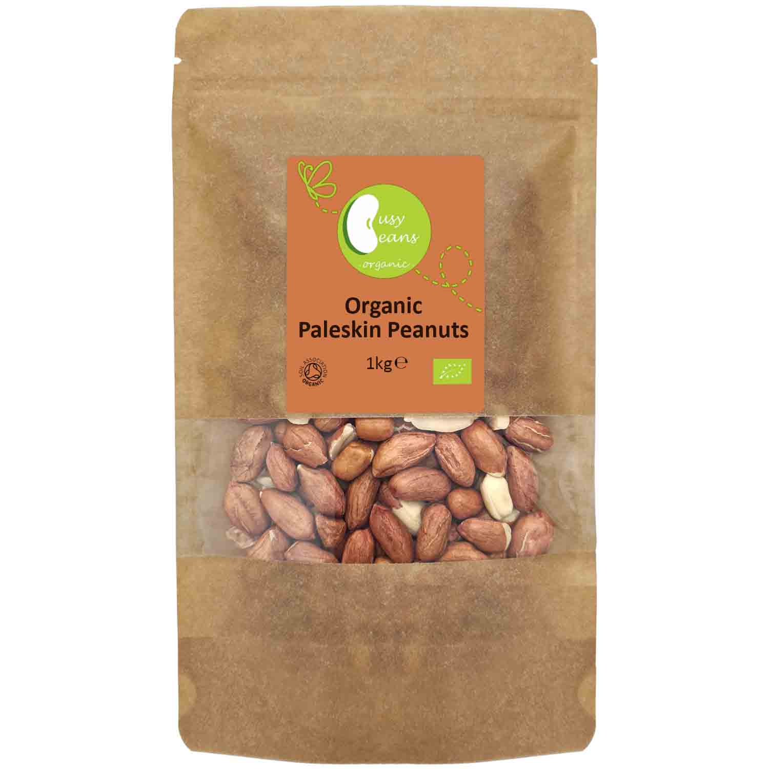 Organic Paleskin Peanuts – Busy Beans Organic