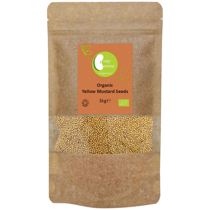 Organic Yellow Mustard Seeds